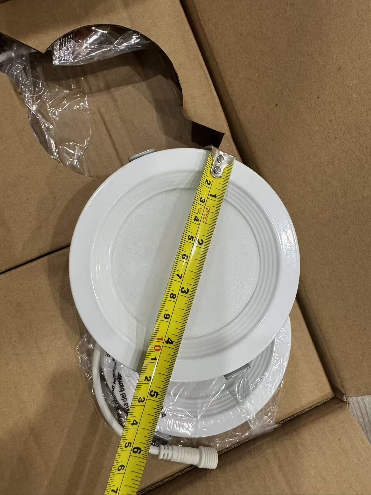 4 inch recessed light, LED downlight, canless, ultra thin, dimmable, IC rated, junction box, 3000K/4000K/5000K, wet rated, ETL listed, energy saving, 