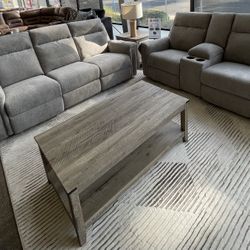 Power  Recliner  Sofa & Loveseat 