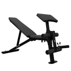 Centr FID Weight Bench with Attachments PRICE IS FIRM open box pre assembled