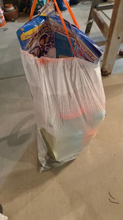 Bag full of good clean toys