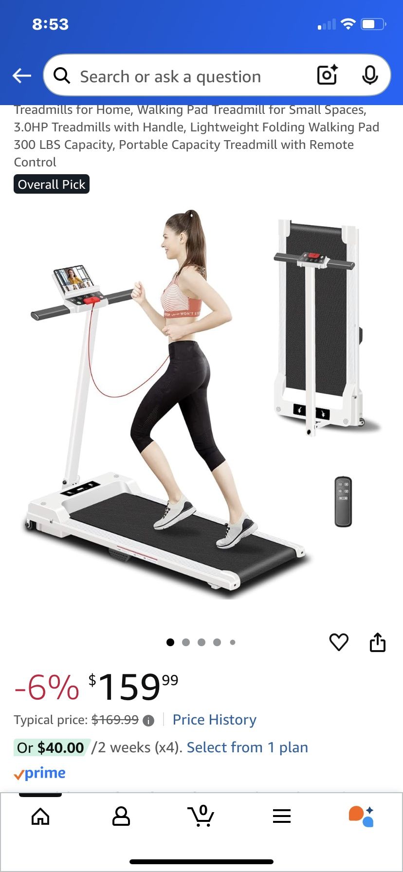 Treadmill / Caminadora