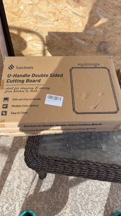 Double sided cutting board
