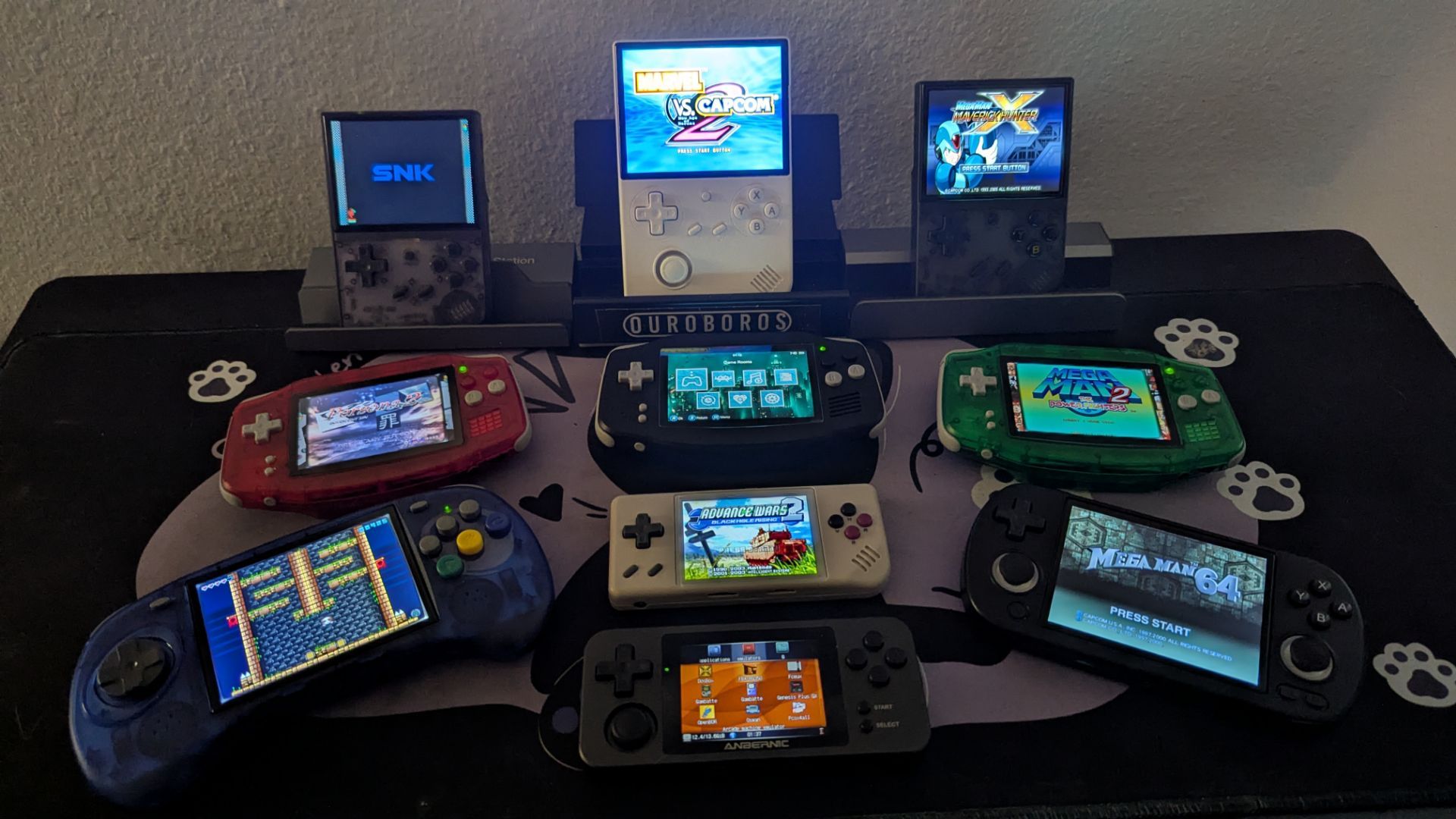 Premium Retro Gaming Collection Lot - 10 Anbernic Handhelds