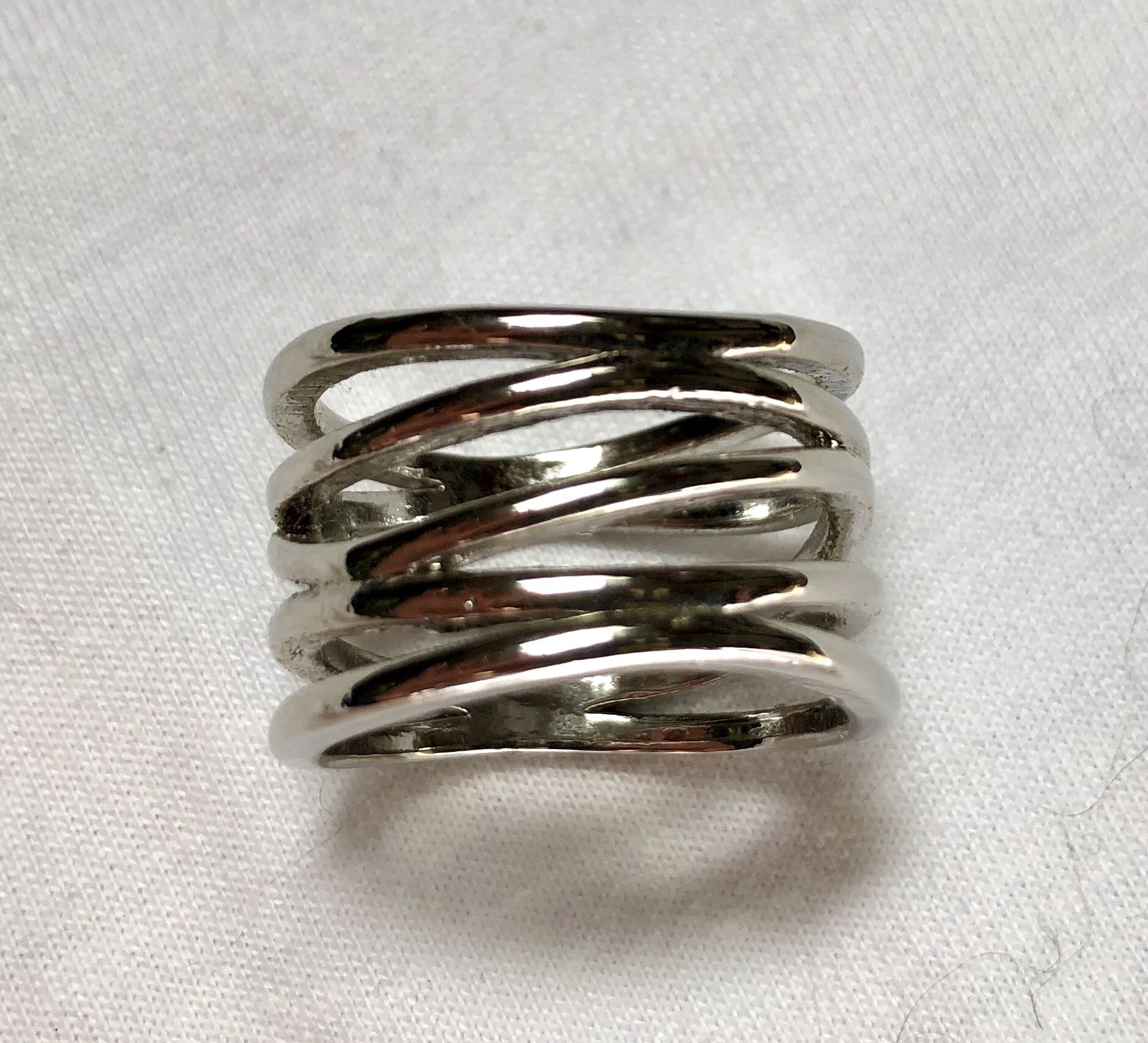Eli K sterling silver open ring 6