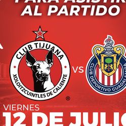 Chivas Vs Xolos 2 Tickets