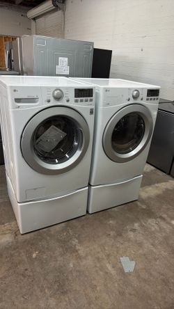 Lg Washer Dryer Set Works Good Clean And Ready2go We Deliver Fast And Smooth 