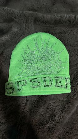 Rhinestones Sp5der Beanie