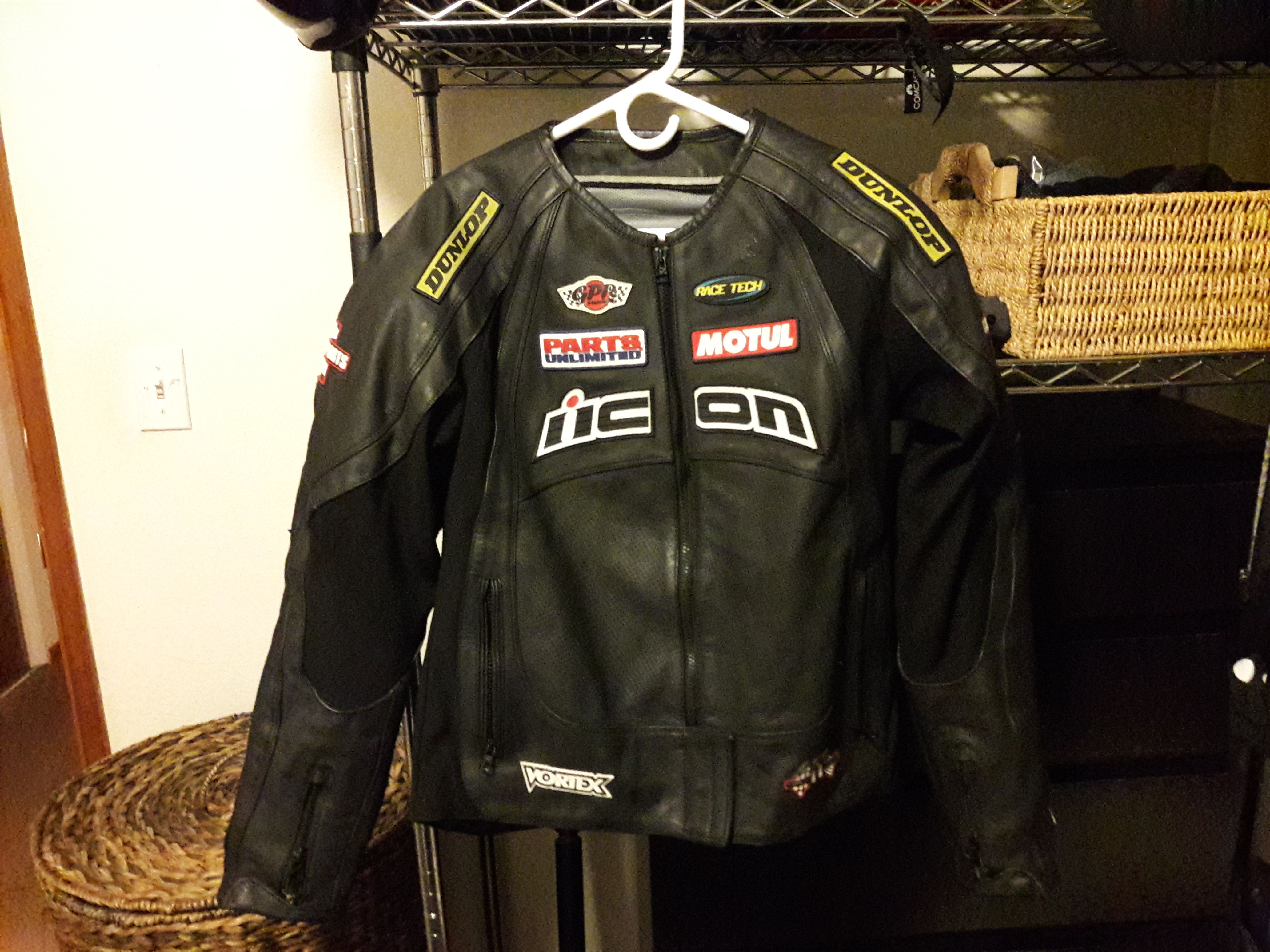 Women's XL Icon Merc Hero Leather Jacket