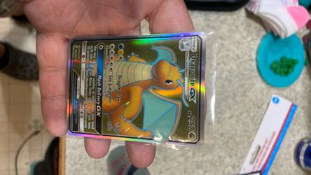 Pokémon Dragonite GX Full Art Ultra Rare Holo Sm-Unified Minds 229/236