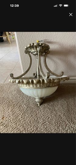 Set of 3 light fixtures $45 for all three