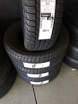 4 llantas New GOODYEAR 245/70/17