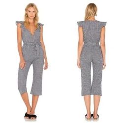 For Love & Lemons  Gingham Jumpsuit size Small