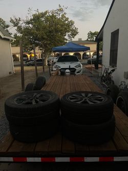 Flat trailer for pick up