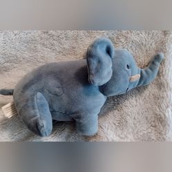 Jellycat Small Mellow Mallow Elly Elephant 9" Soft Blue Retired 