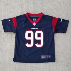 Houston Texans JJ Watt Authentic Nike NFL Jersey On Field Size - Small Kiddies