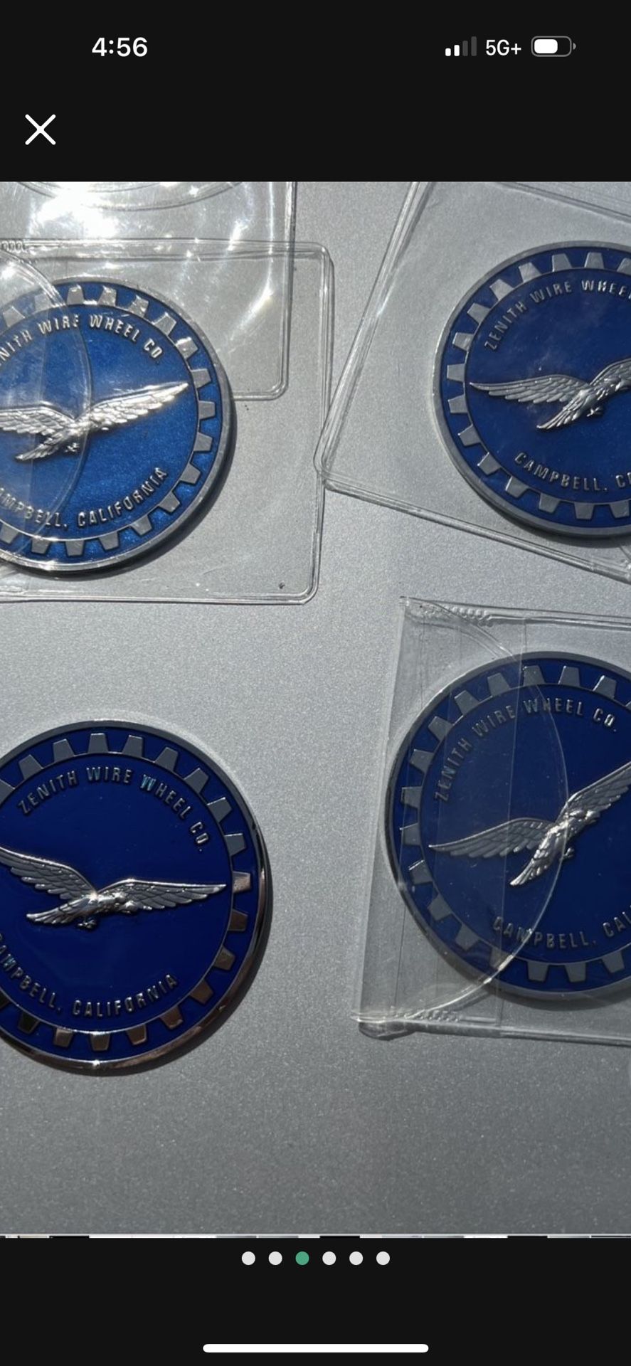 Set of spinners chips