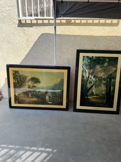 Lot of 2 artworks