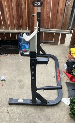 Olympic bar rack