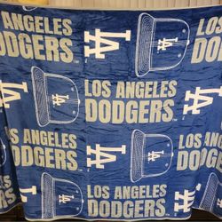 Los Angeles Dodgers MLB Ultra Soft Tailgate Blanket 50×70 in.