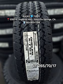 Bridgestone Dueler A/T RH-S LT265/70R17 Tire