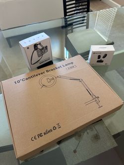 Ring Light with Phone mount & Wireless Microphone + free neck mount