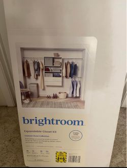 Brightroom expandable closet kit custom closet collection
