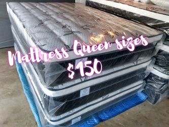🛏️Mattress Pillow top 🔝
☑️Queen $150
☑️Full $130
☑️Twin $120
☑️King $260
☑️Cal King $260
🚚Delivery Fee $20