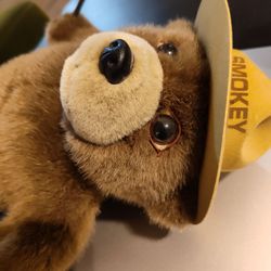 Vintage Smokey The Bear with Shovel   New with Tags.
