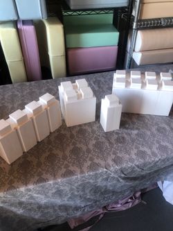 Plastic mega blocks