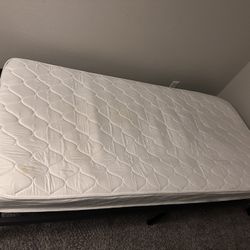 TWIN MATTRESS AND BED FRAME SELL BY 26th
