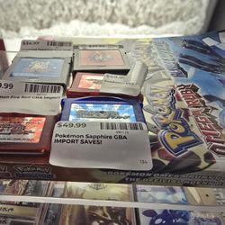 Gameboy Pokemon games 