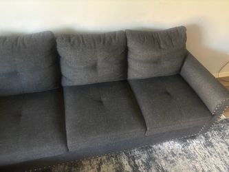 Dark Grey Couch
