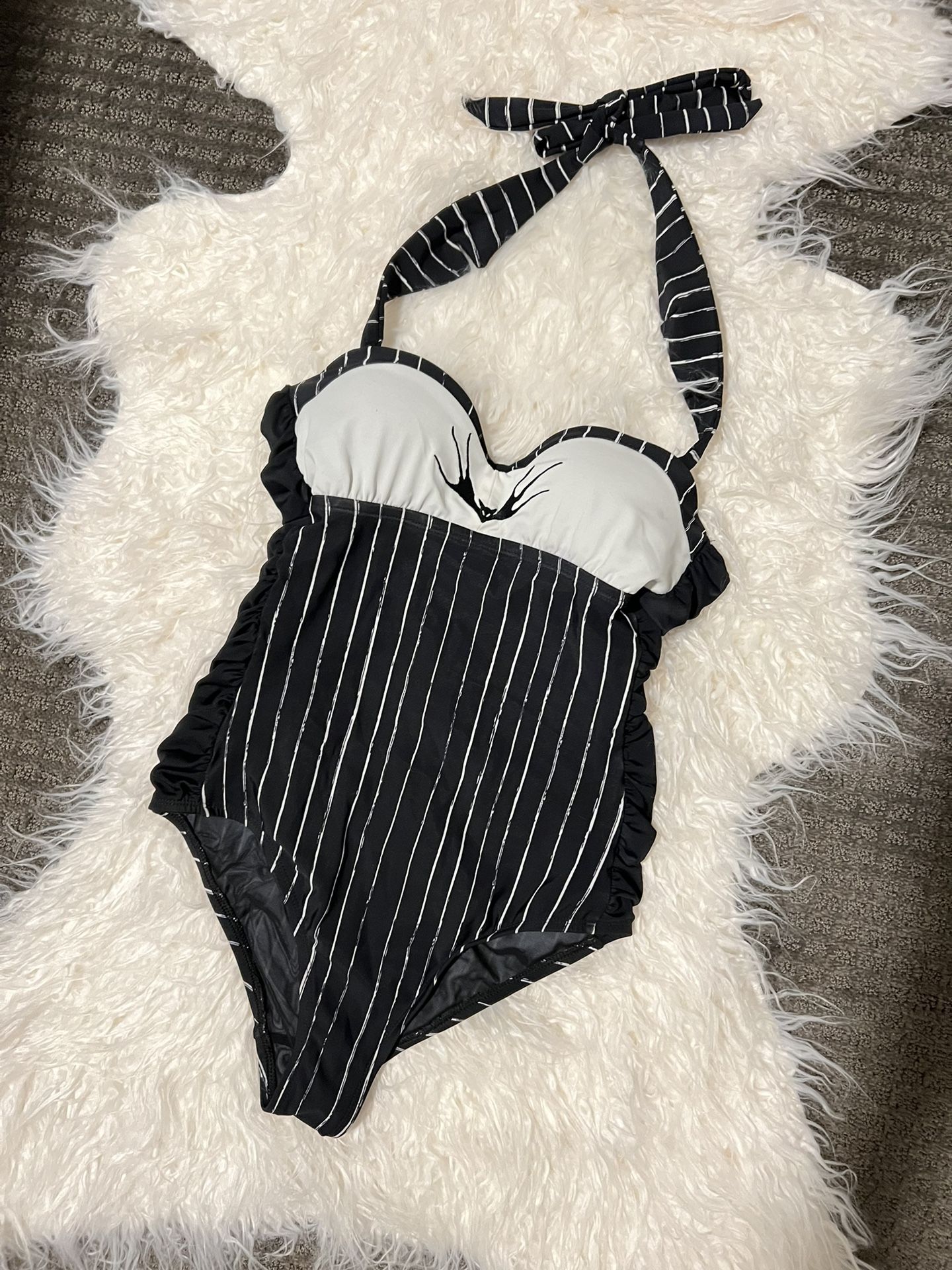 Disney Nightmare Before Christmas Jack Skellington Swimsuit