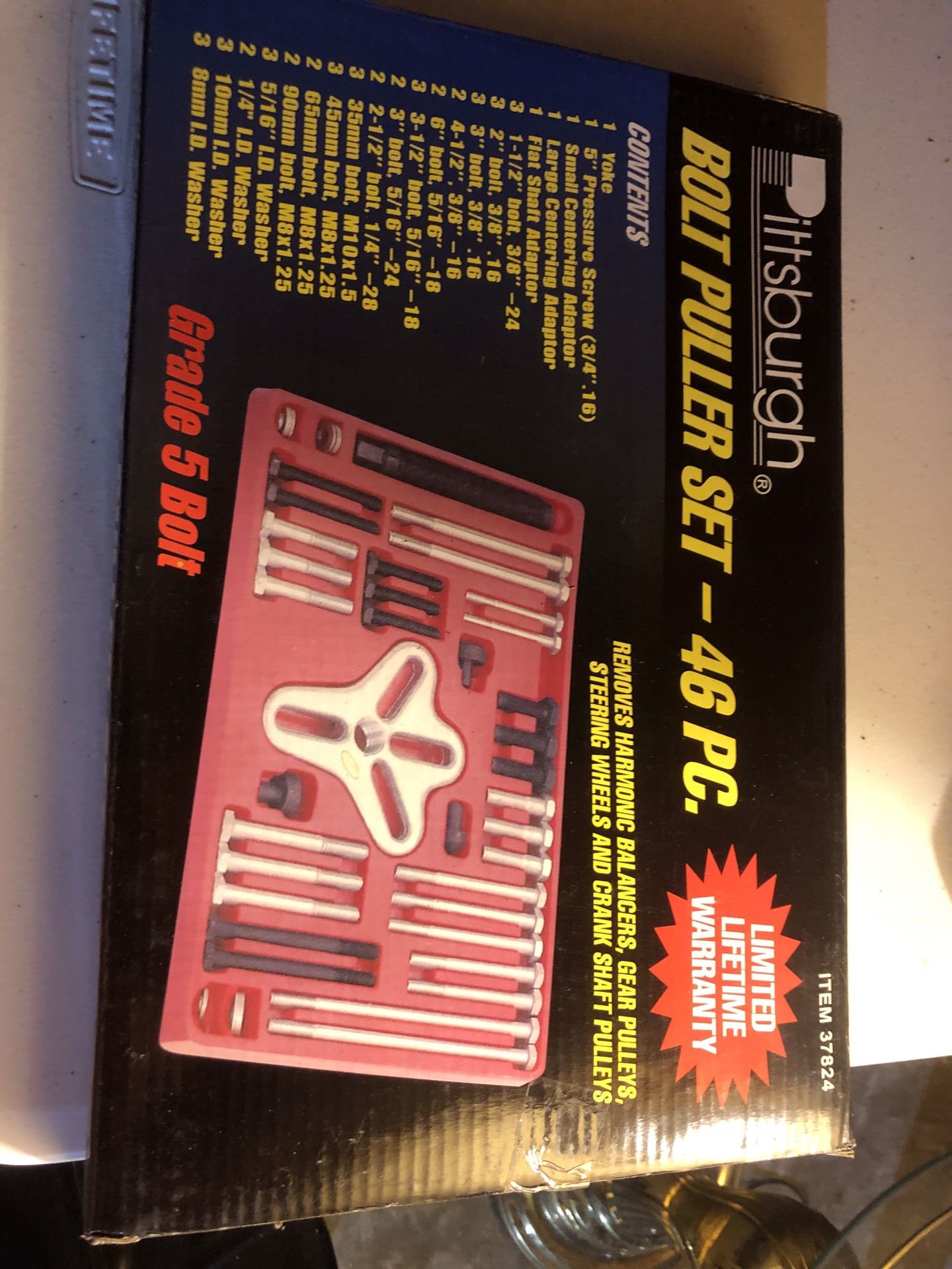 Pittsburgh 46 Piece Bolt Puller Set