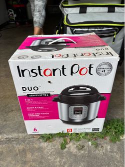 Insta Pot Pressure Cooker