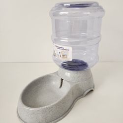 3.75L Capacity Pet Water Dispenser Self-Dispensing Gravity Pets Water Feeder Automatic Pet Waterer
