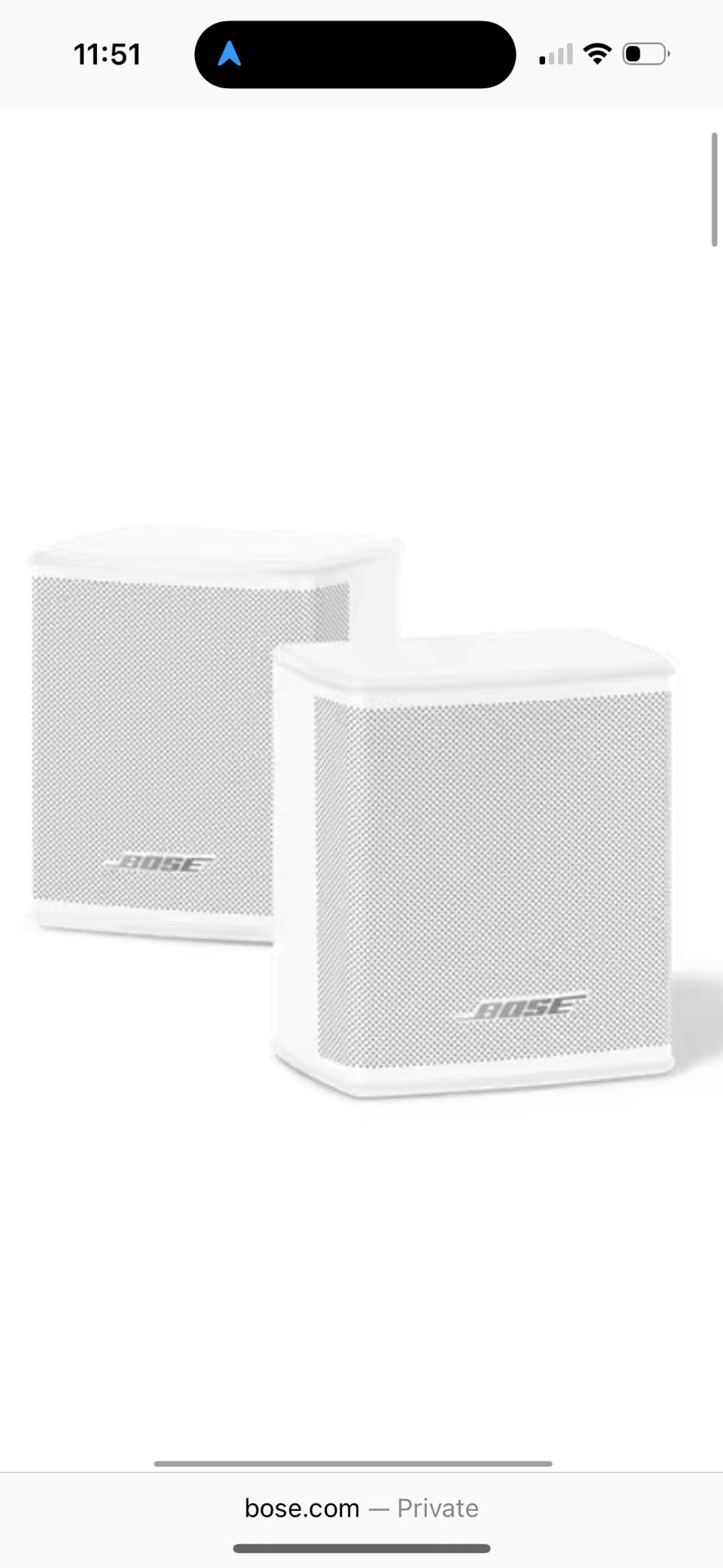 Bose suround Speakers with floor stands