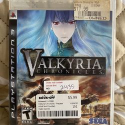 Valkyria Chronicles PS3