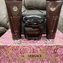Versace Cristal Noir Perfume Set 