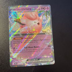 Lillies Clefairy Ex Pokemon 