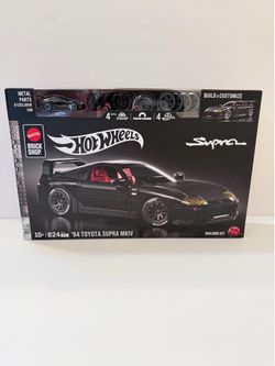 Hot Wheels Mattel Brick Shop Elite ’94 Toyota Supra MKIV Building Set – New/Sealed