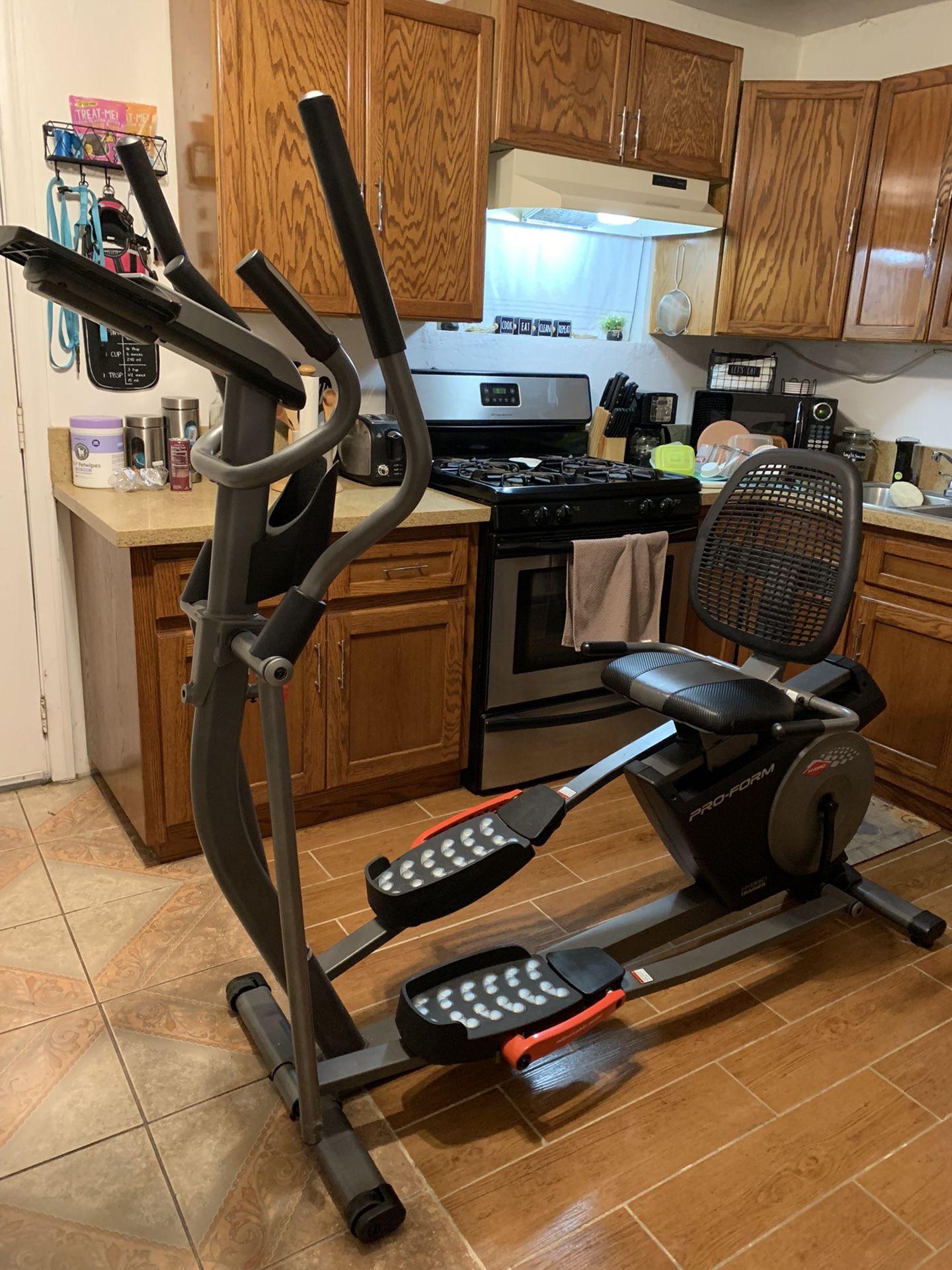 Proform Hybrid Trainer Elliptical & Recumbent Bike