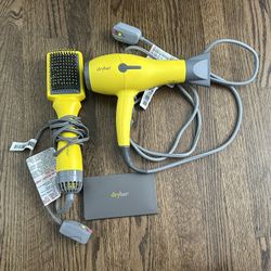 Dry bar Blow Dryer and Heat Brush For Smoothing 