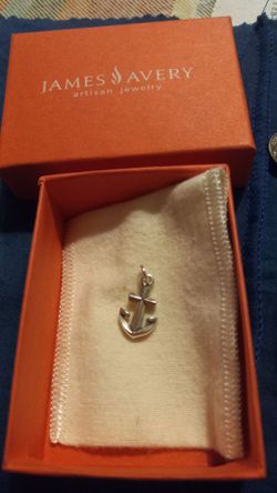 James Avery 925 Retired Anchor Pendant
