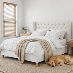 Tufted Queen Bed Frame