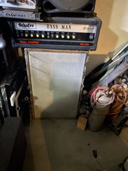 Guitar base amp, and speaker