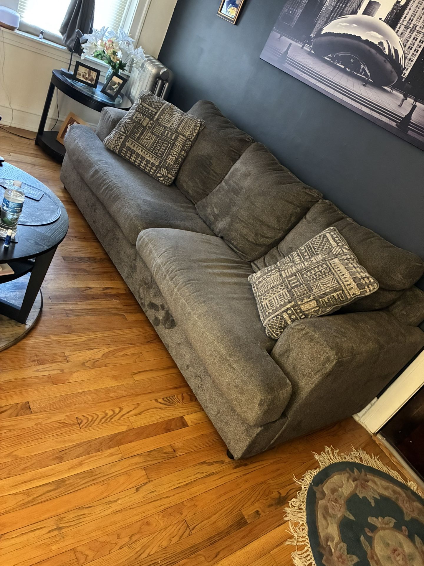 Nice Gray Sofa 