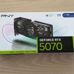 PNY RTX 5070 OC — Brand New