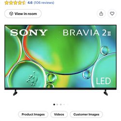 Sony BRAVIA 4K VH2 Smart TV – Stunning Picture Quality!