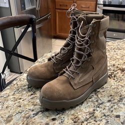 Military style boots